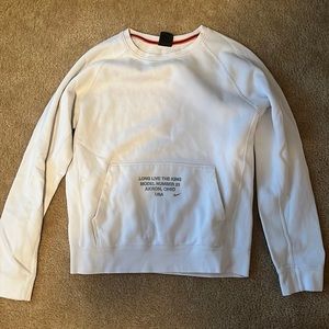 White Lebron/Nike Crew Neck